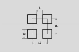 Dierovaný plech pozinkovaný Qg 10-15