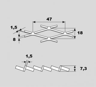 Ťahokov oceľový PRIVAT 47x18