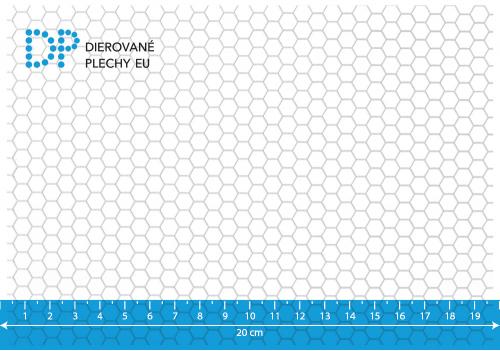 Dierovaný plech pozinkovaný Hv 6-6,7