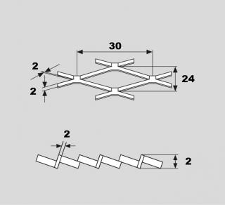 Ťahokov oceľový Q30x24