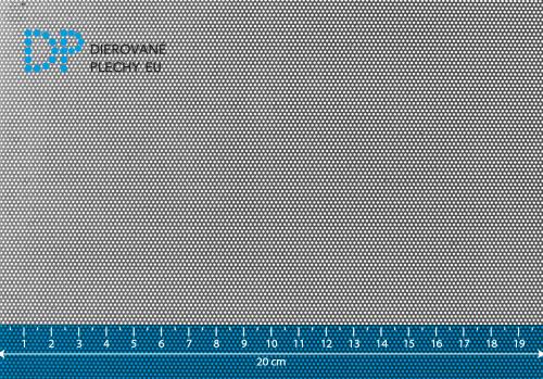 Dierovaný plech oceľový Rv 0,75-1,5