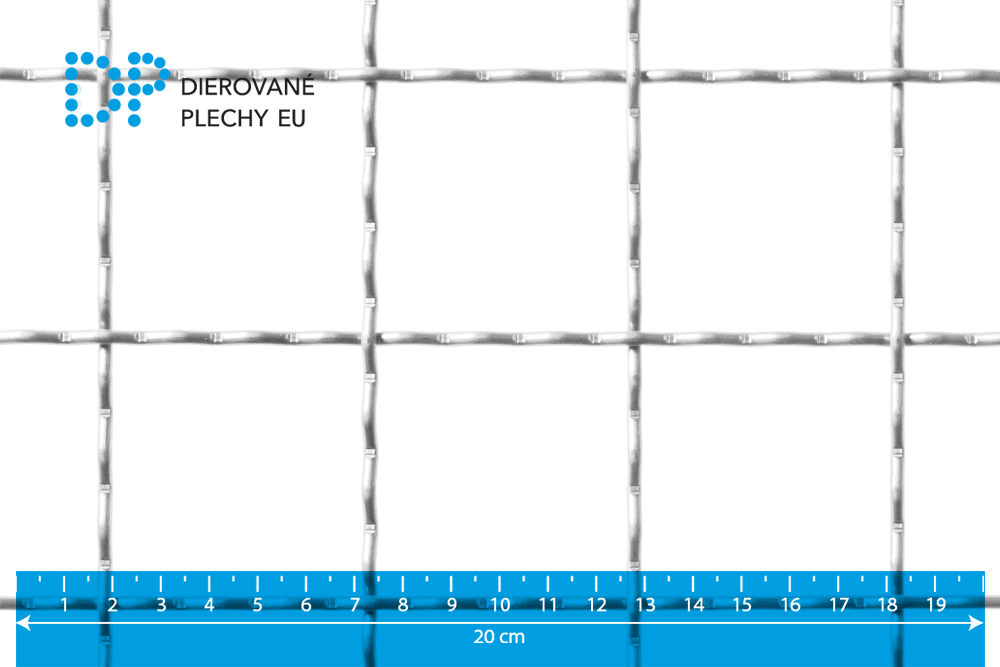 Rebierkové pletivo 50x50