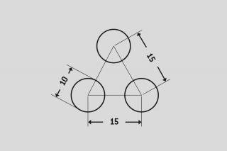 Dierovaný plech hliníkový Rv 10-15